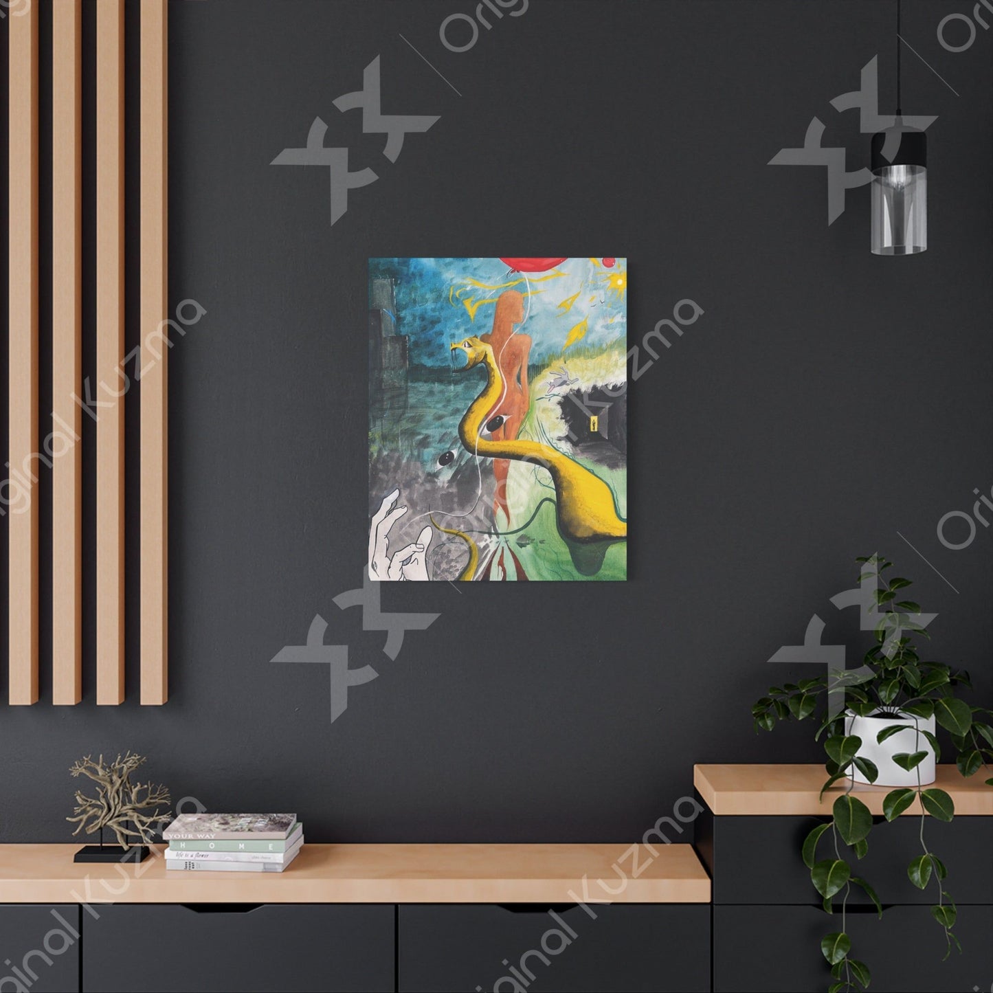 Let Go, Canvas