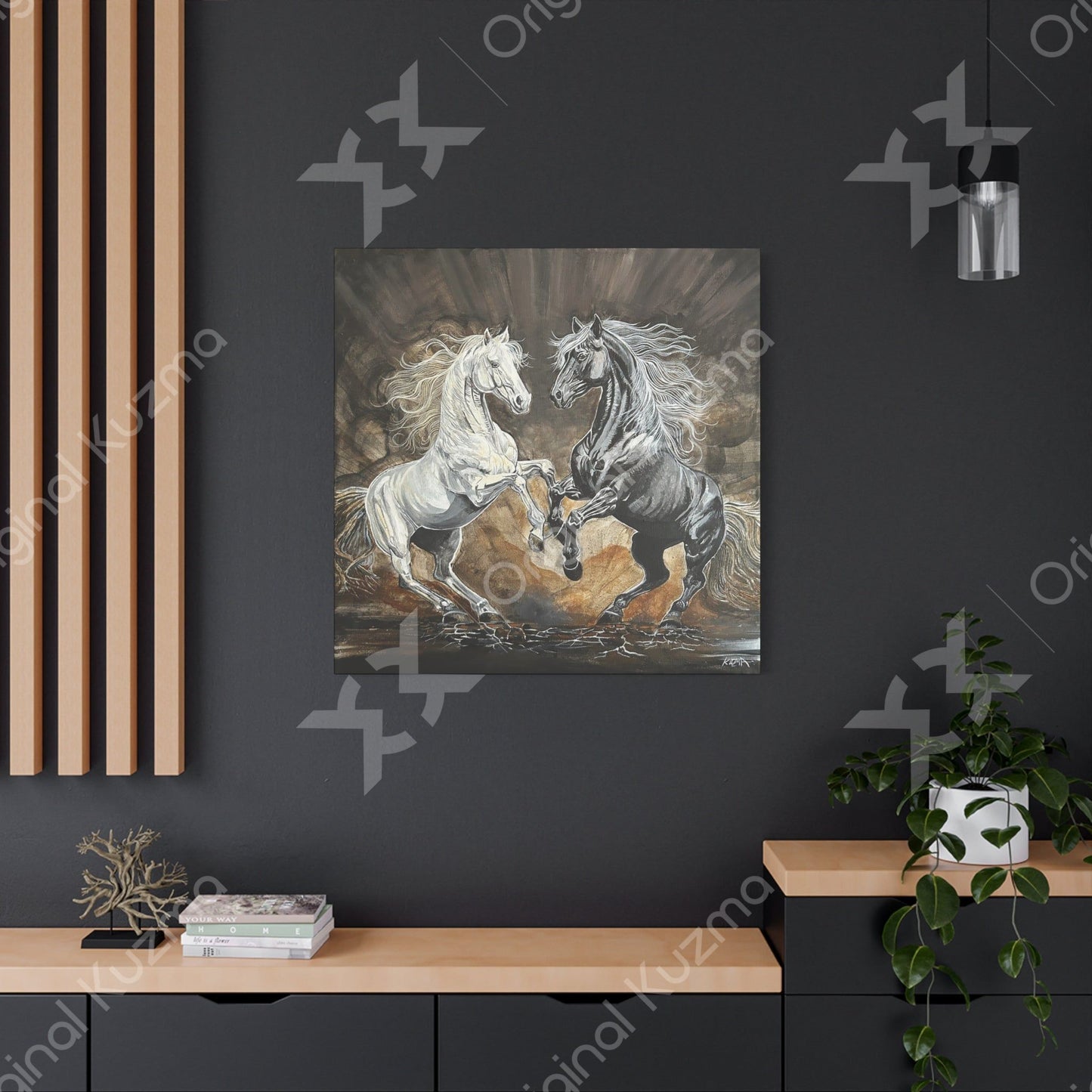 Thunderstorm, Canvas