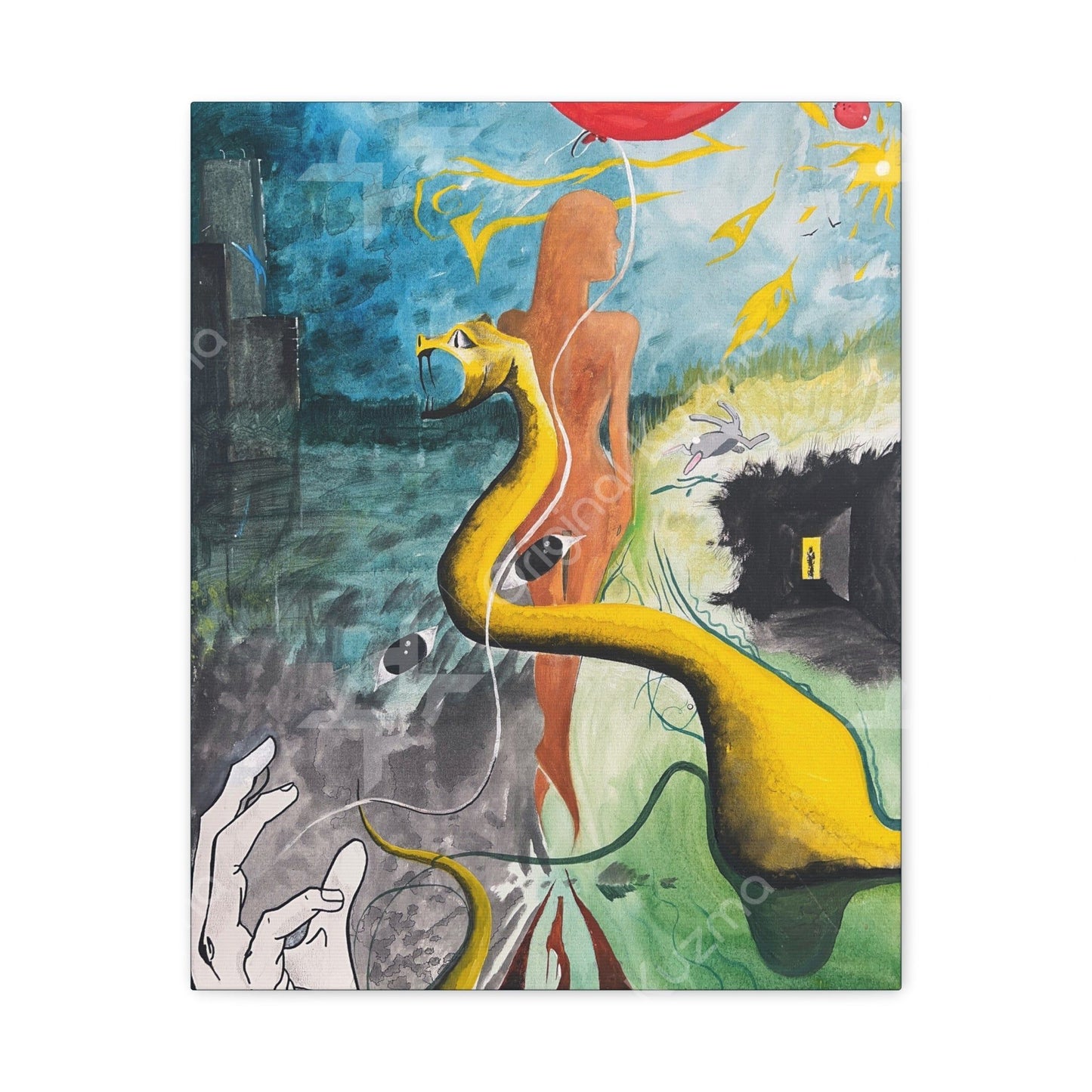 Let Go, Canvas
