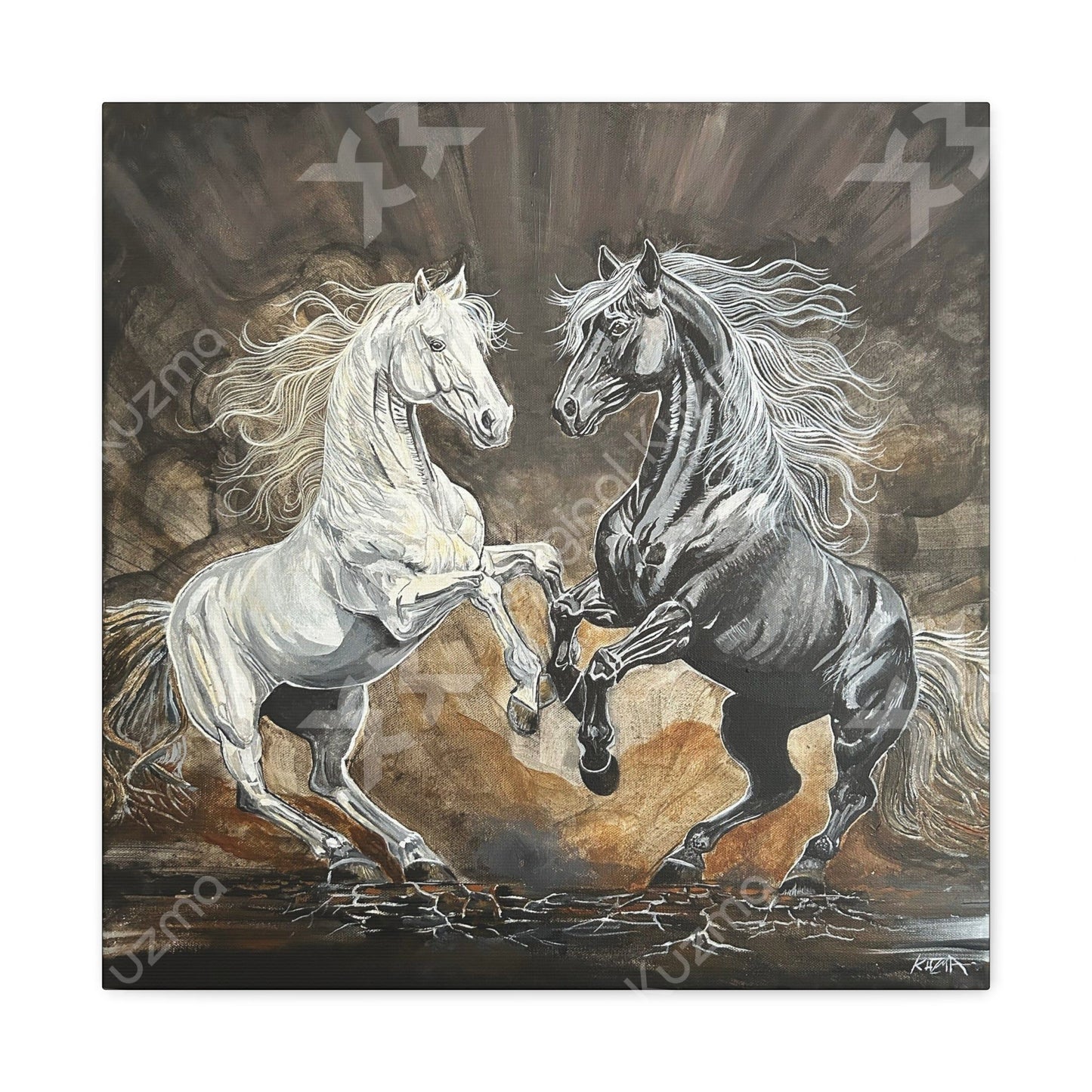 Thunderstorm, Canvas