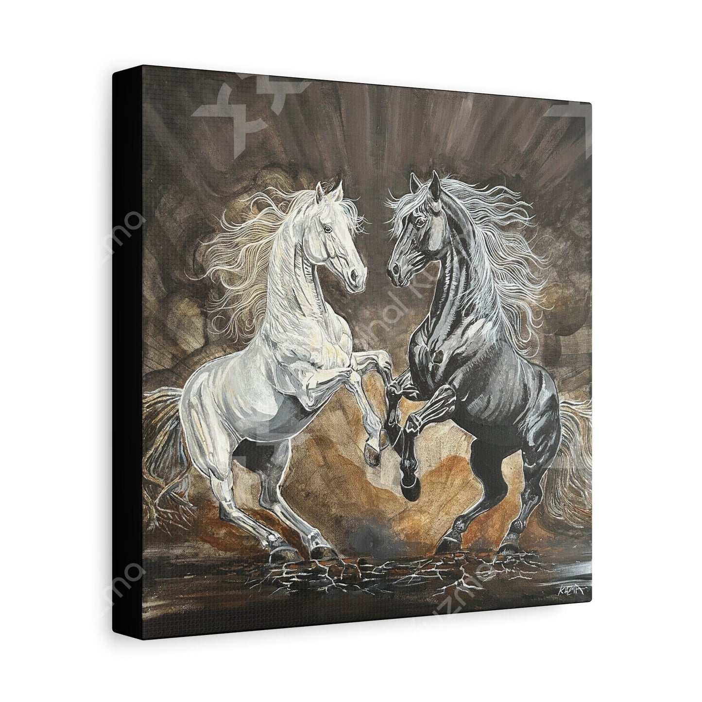 Thunderstorm, Canvas