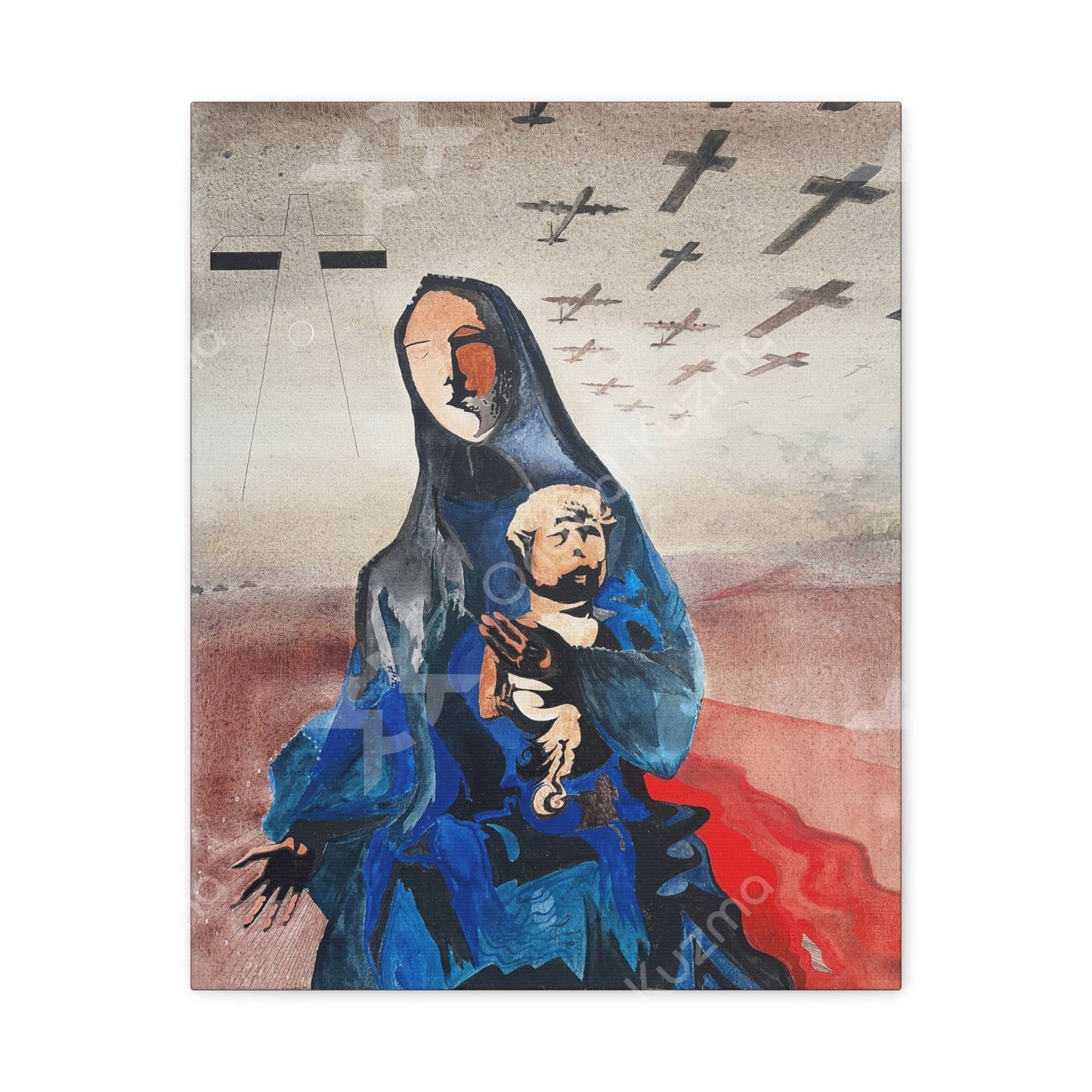 The Coming, Canvas