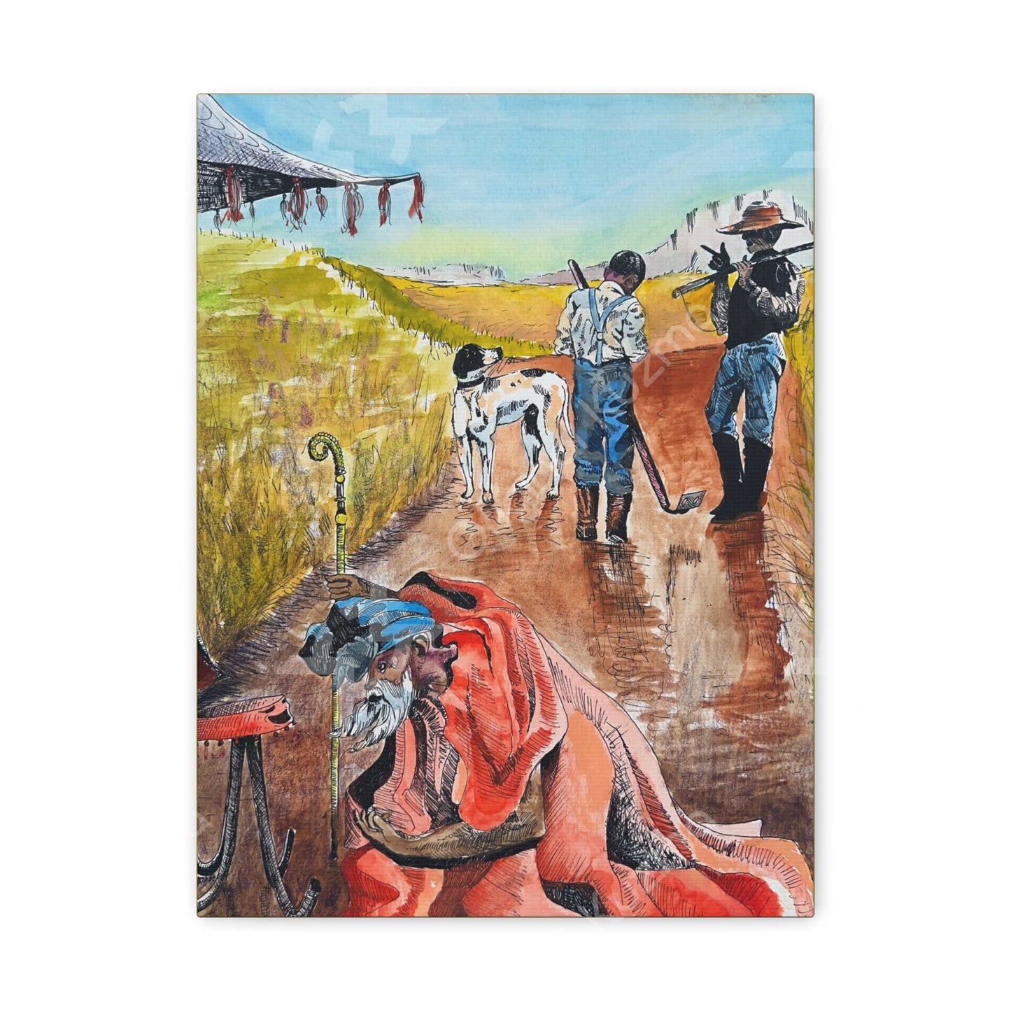 Farmer and the Dog