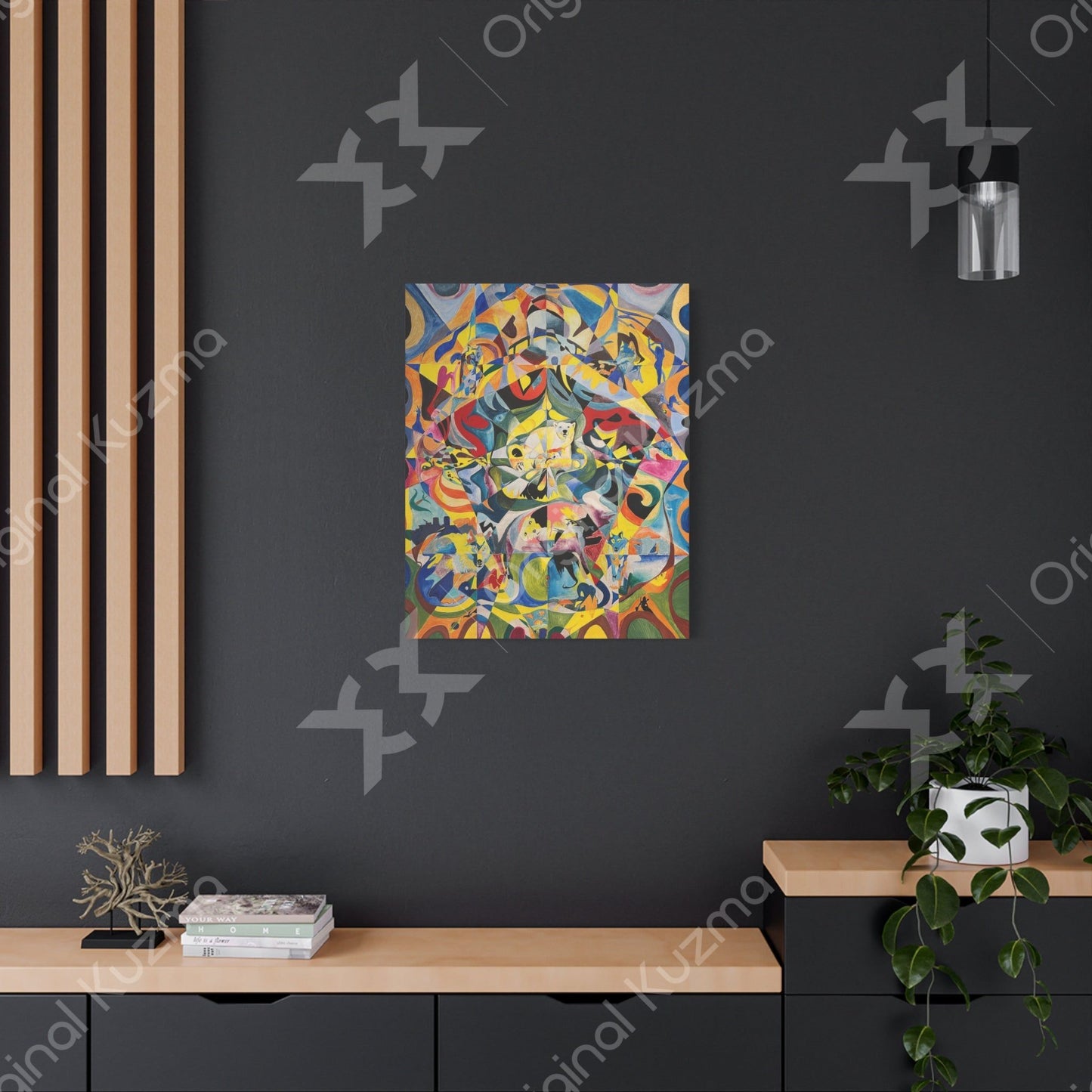 Beginning, Canvas