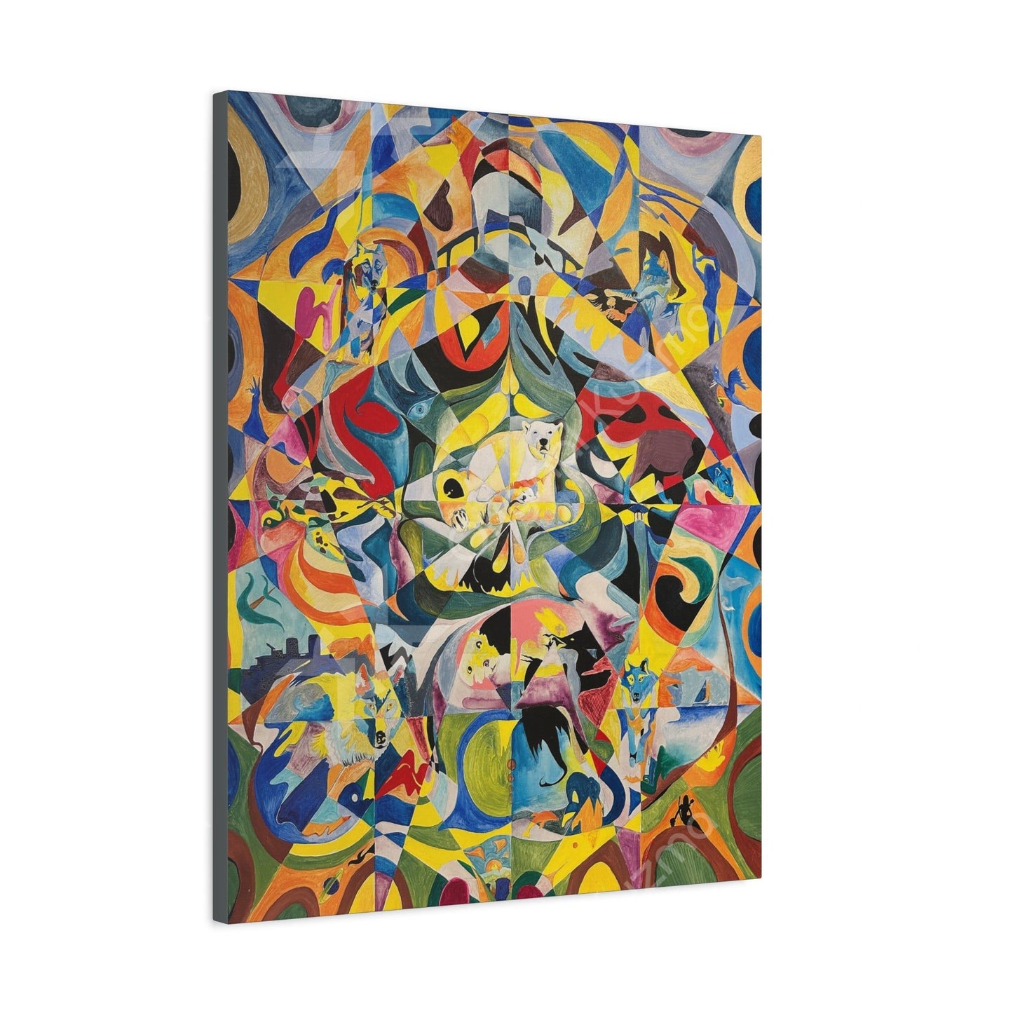 Beginning, Canvas