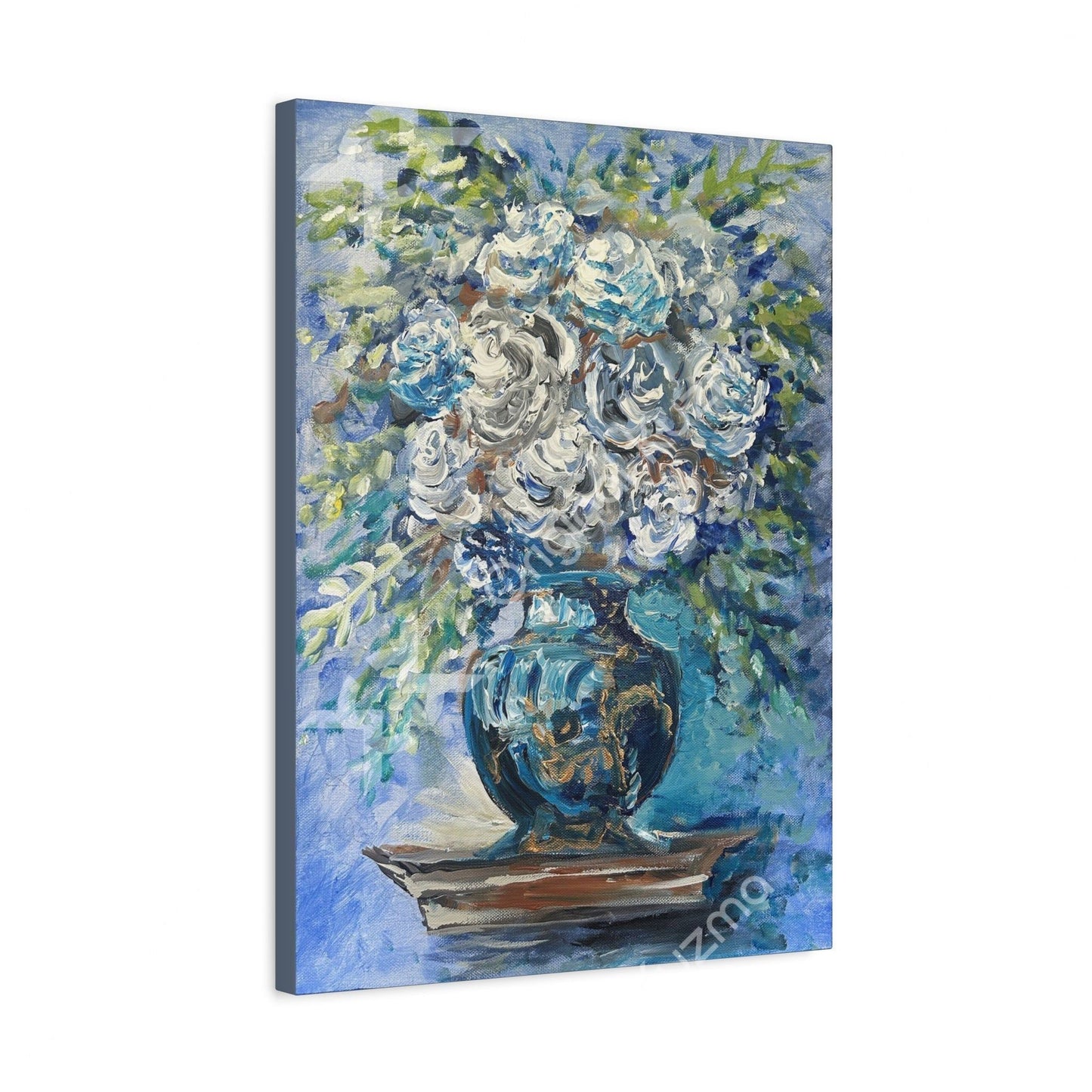 Blue Bouquet, Canvas