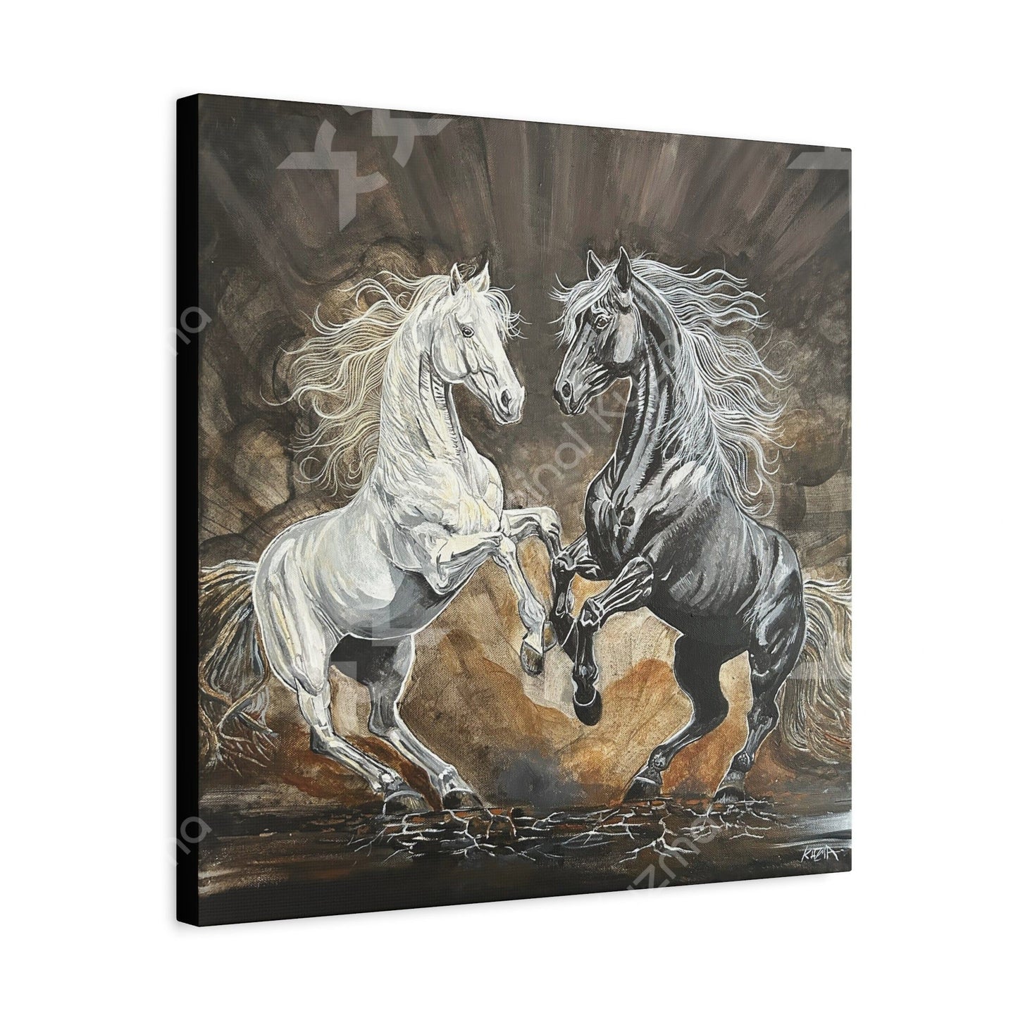 Thunderstorm, Canvas