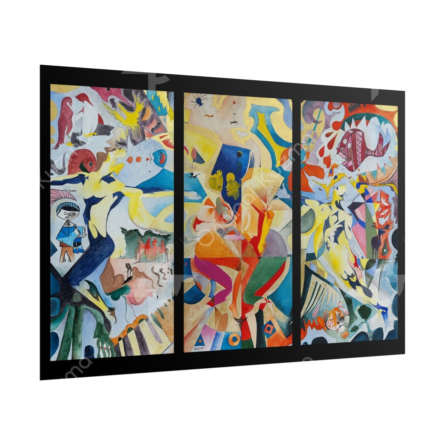 Triptych '96, Poster