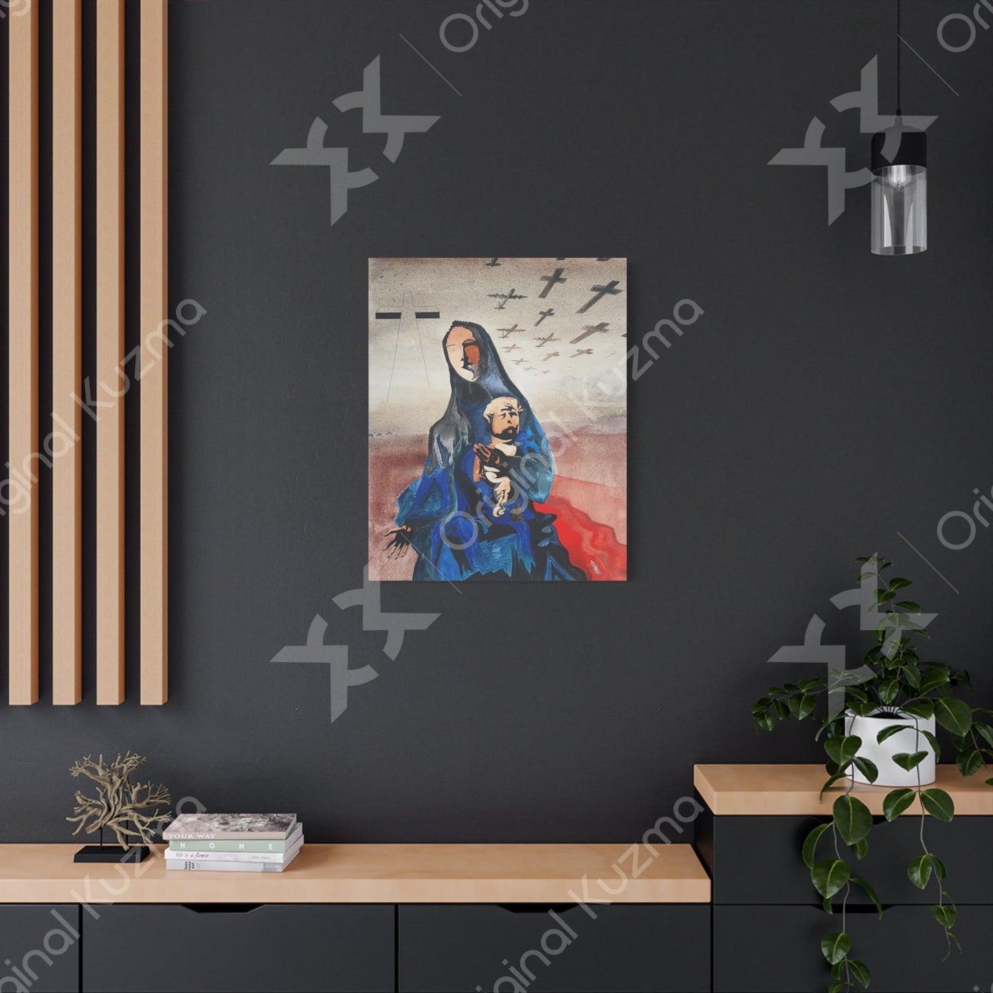 The Coming, Canvas
