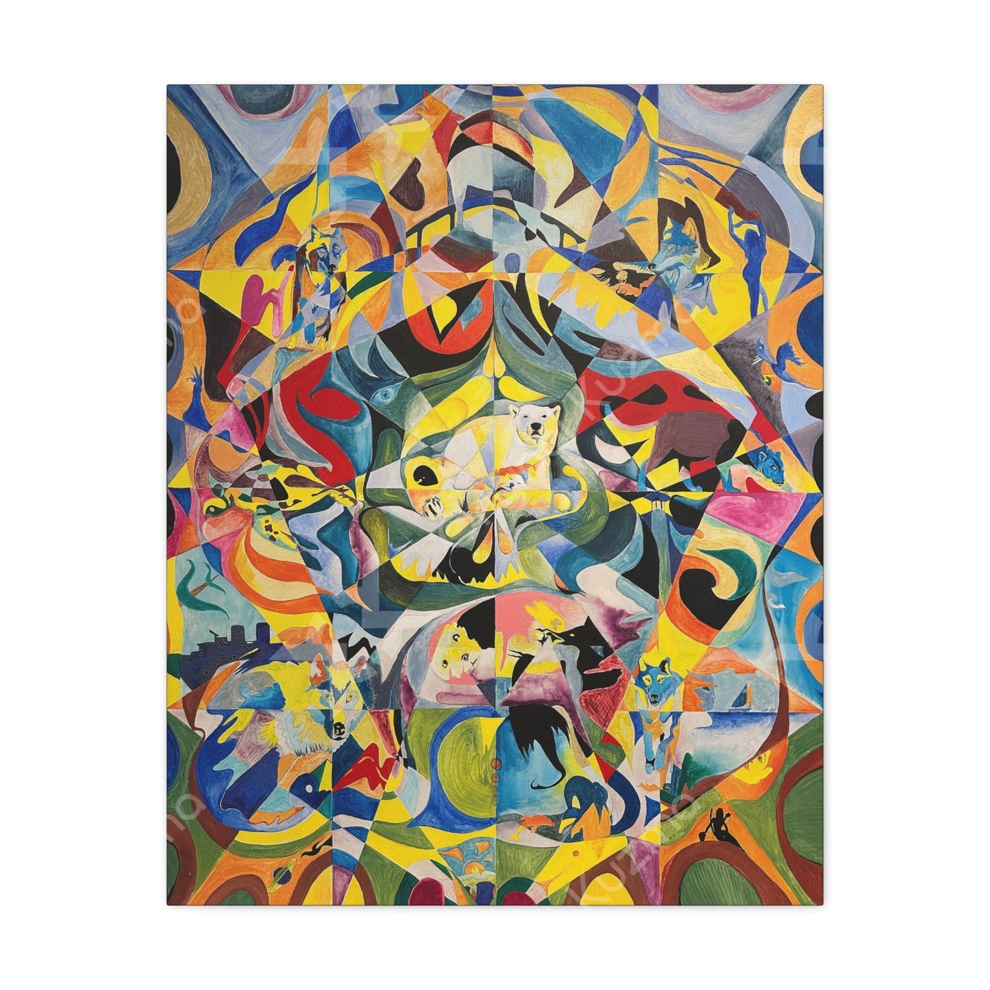 Beginning, Canvas