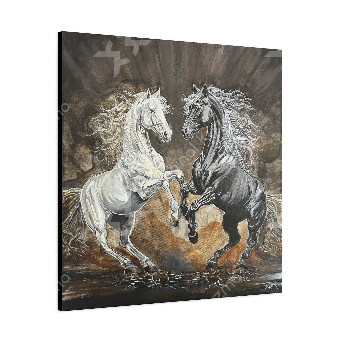 Thunderstorm, Canvas