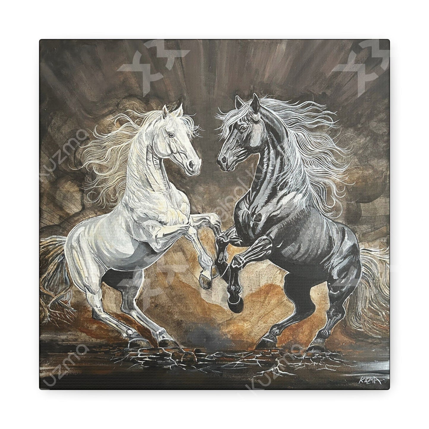 Thunderstorm, Canvas