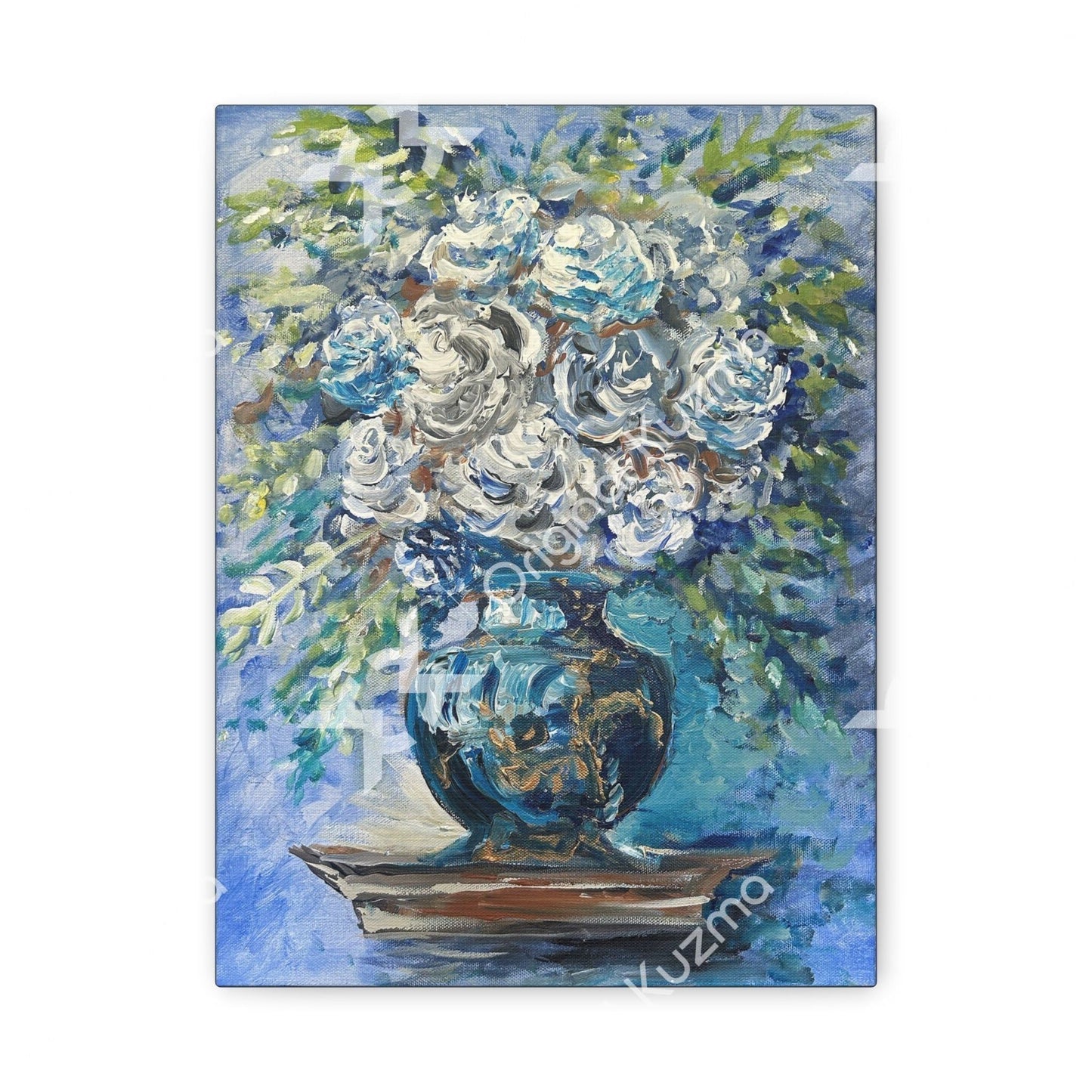 Blue Bouquet, Canvas