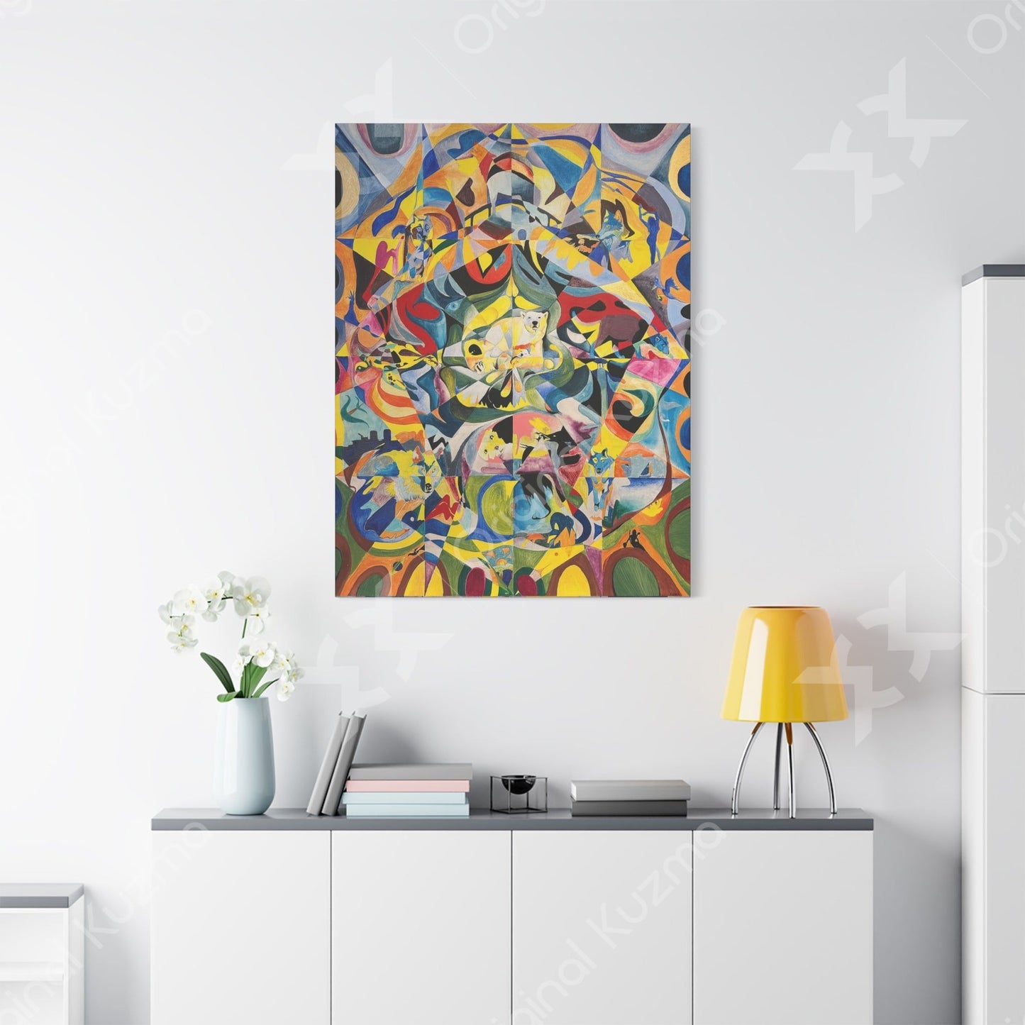 Beginning, Canvas