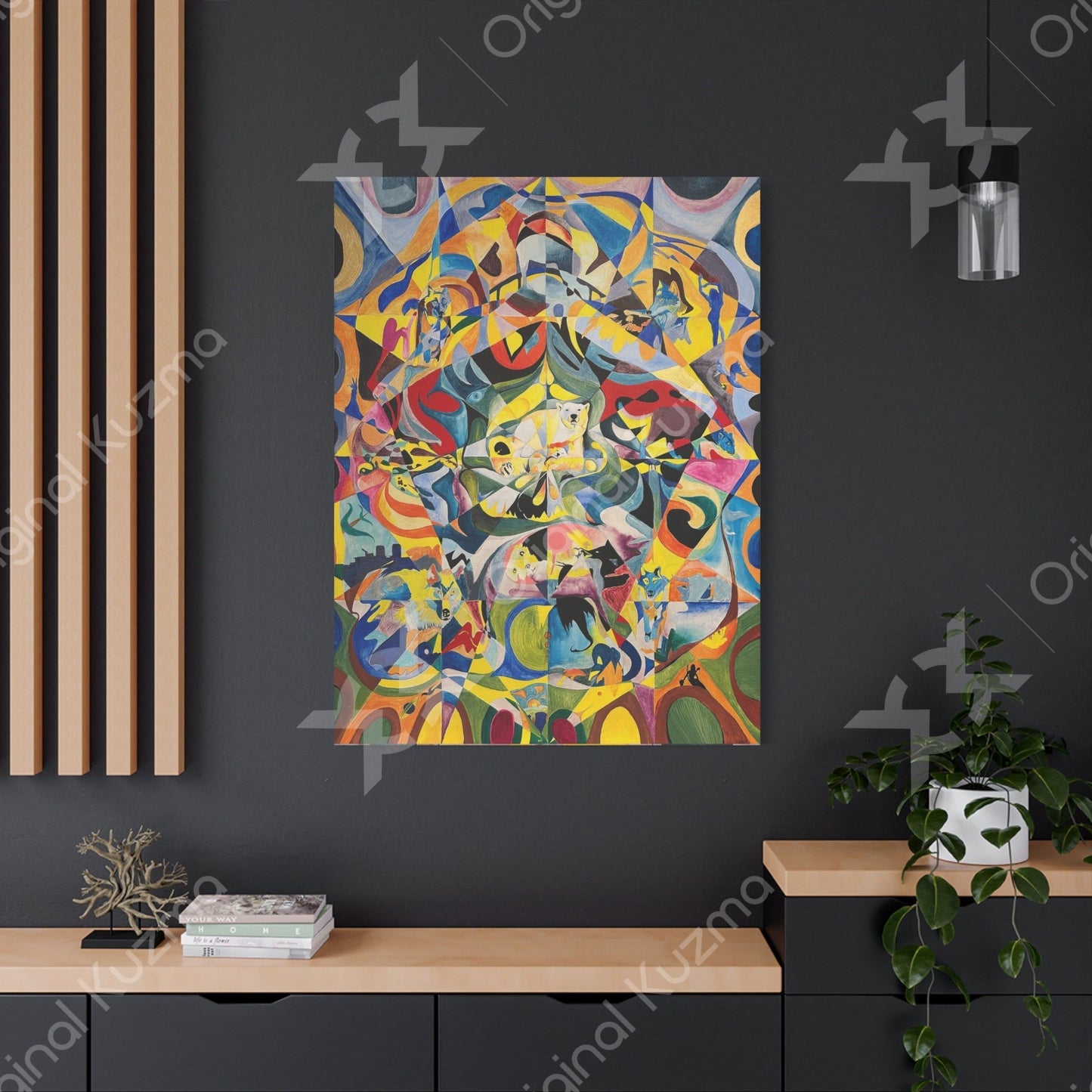 Beginning, Canvas