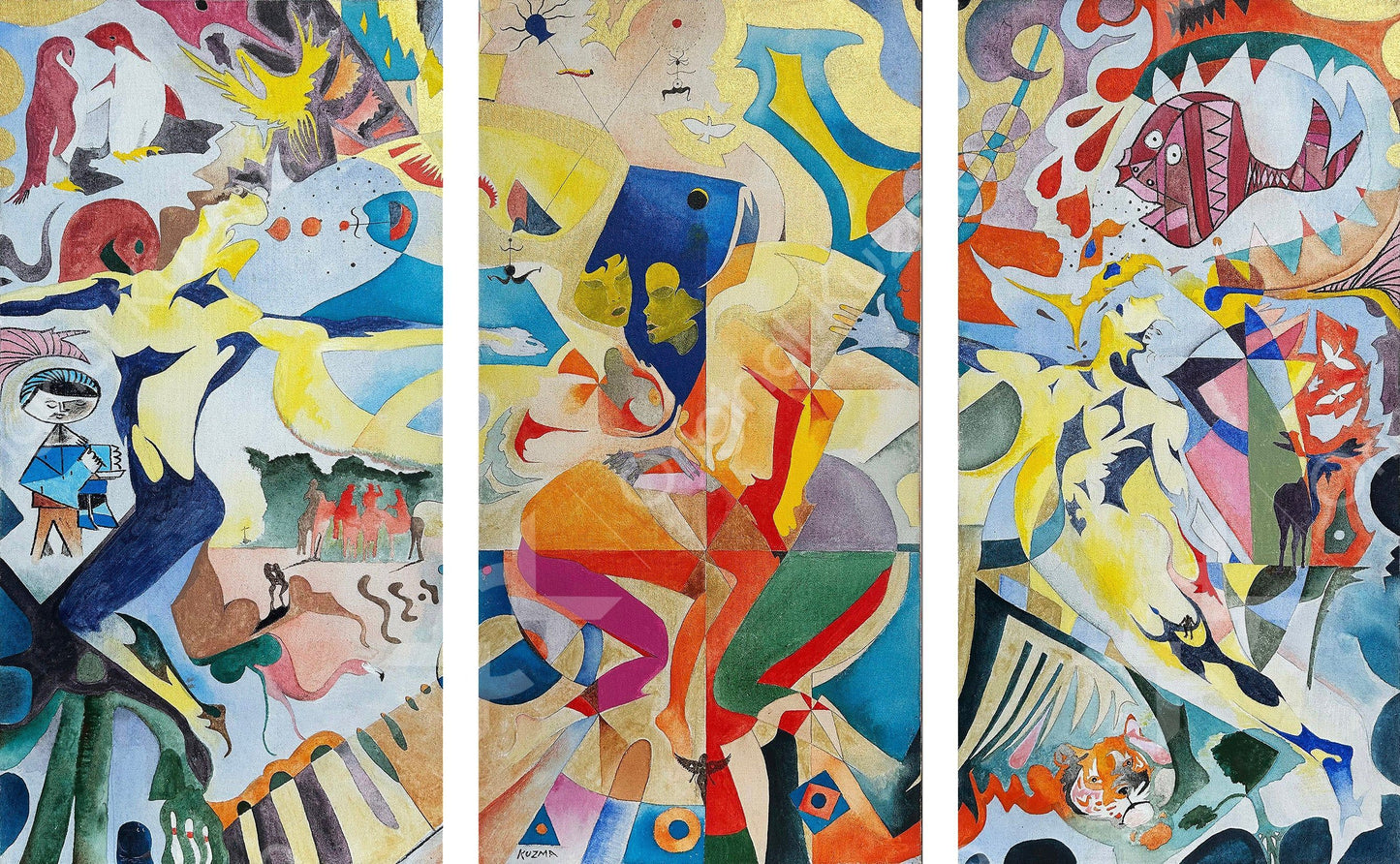 Triptych '96 (Left Panel)