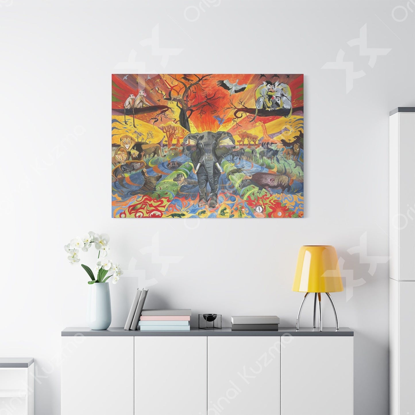 The Seed, Canvas