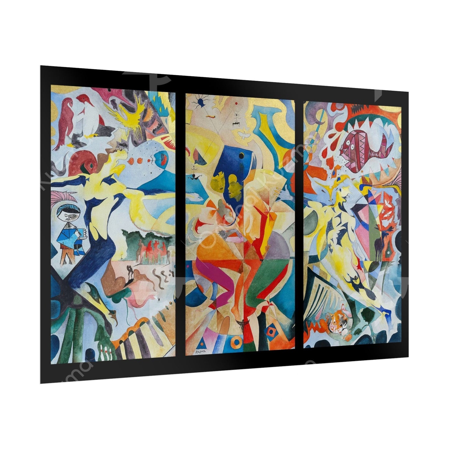 Triptych '96, Poster