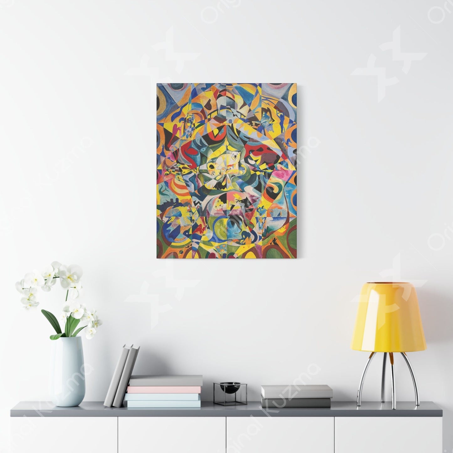 Beginning, Canvas