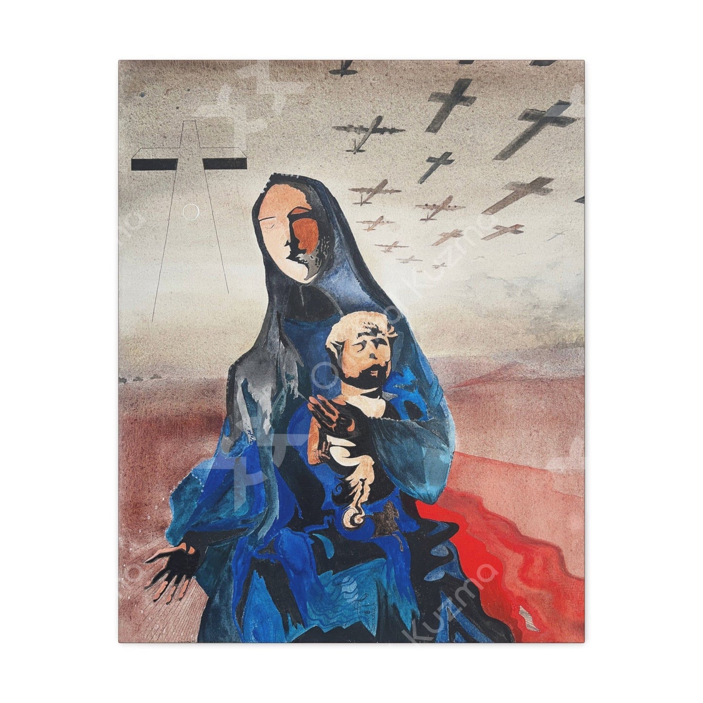 The Coming, Canvas