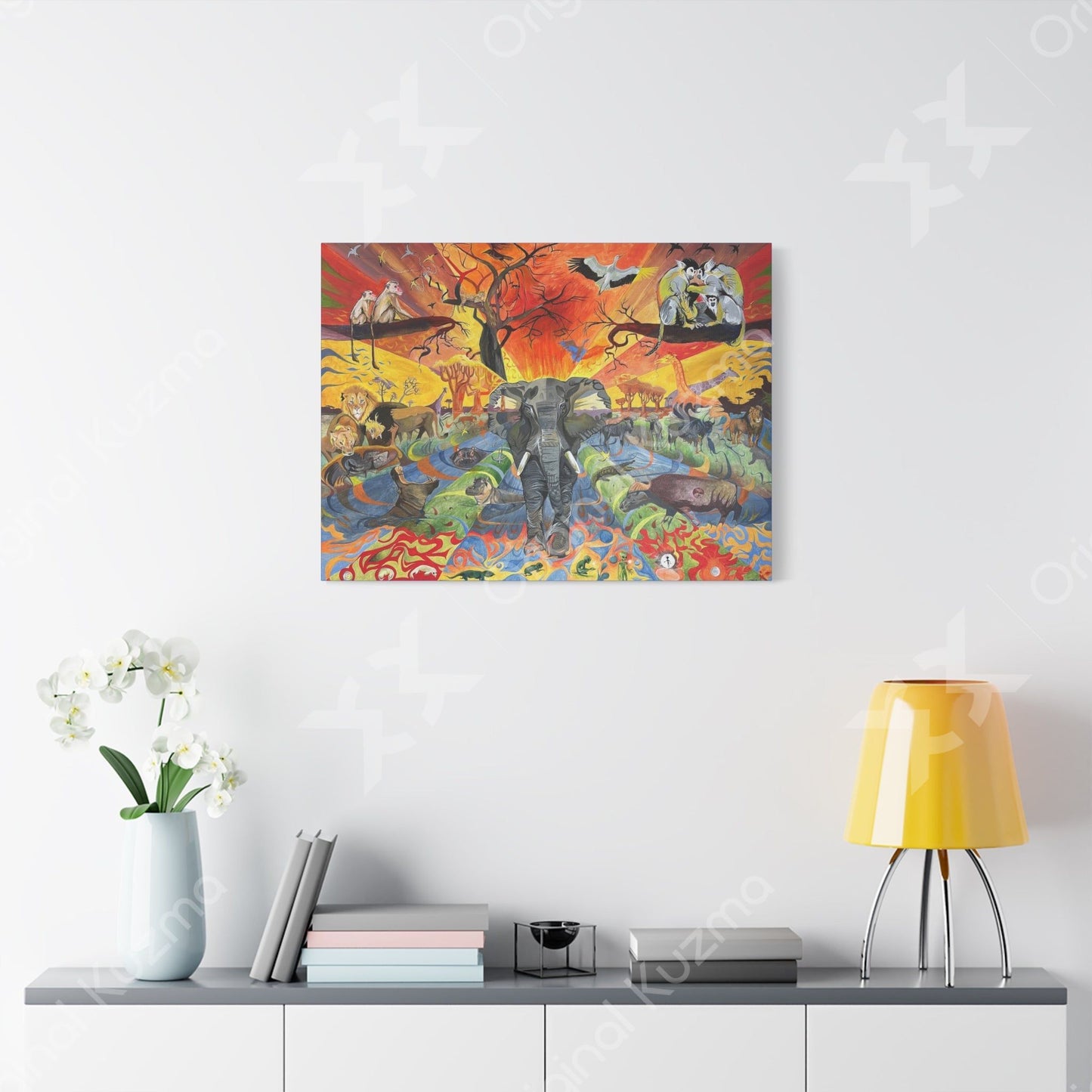 The Seed, Canvas