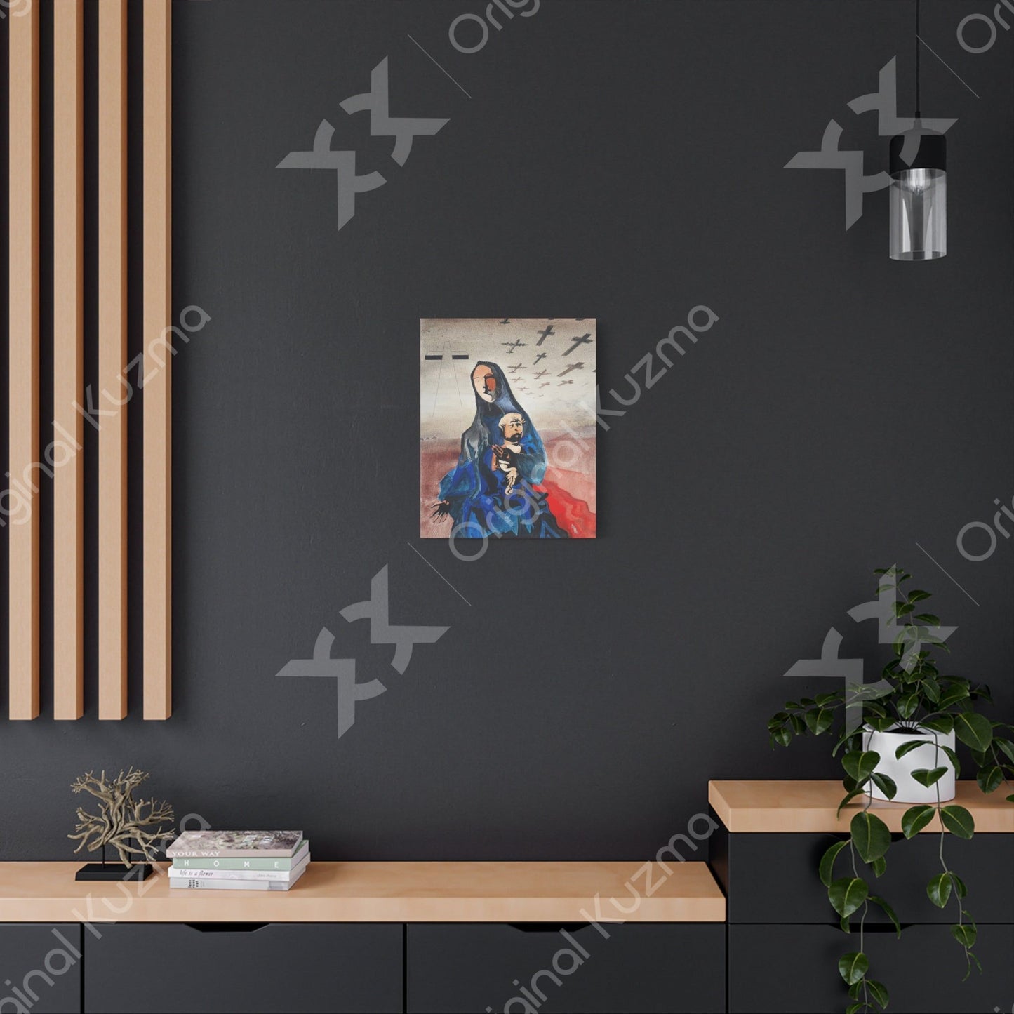 The Coming, Canvas