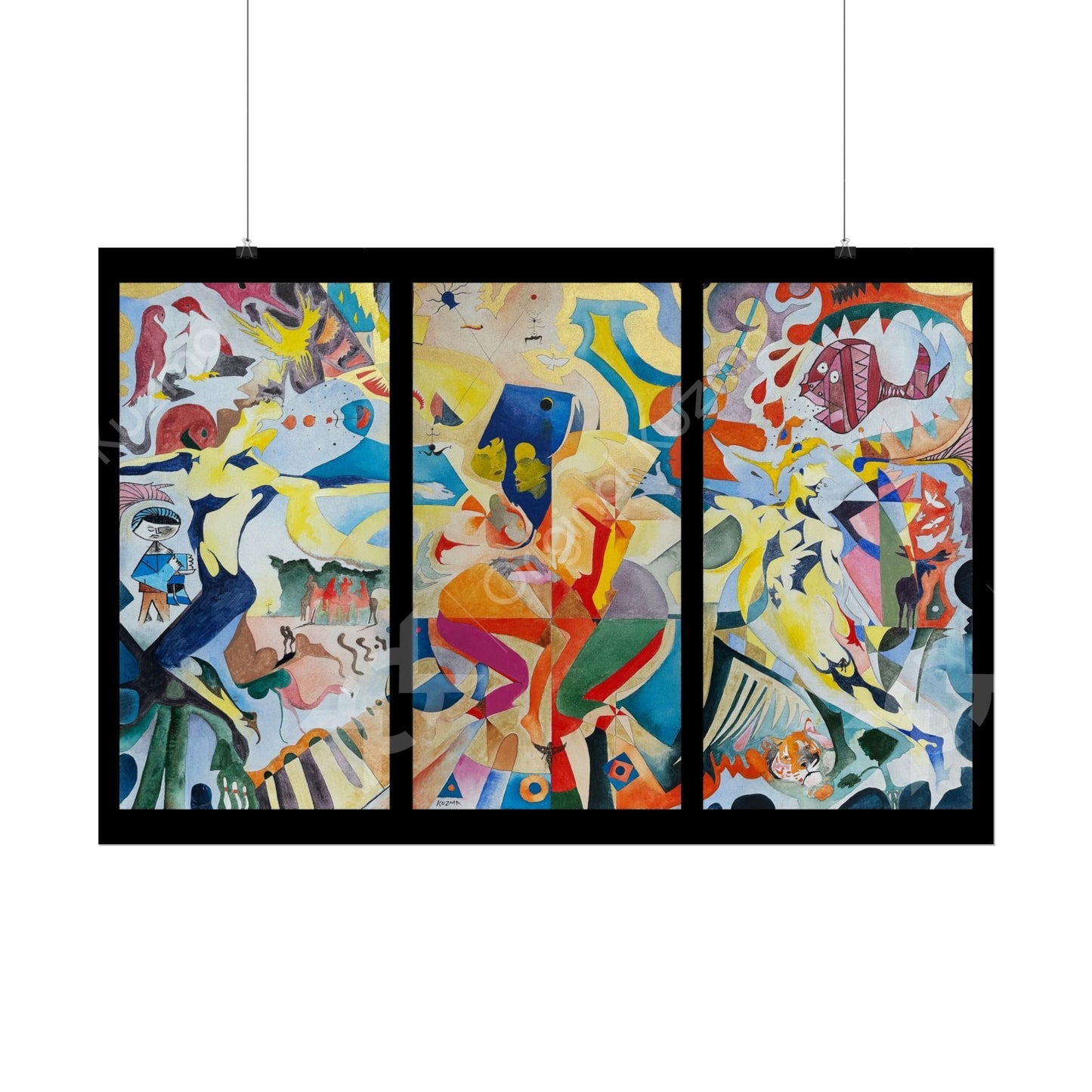 Triptych '96, Poster