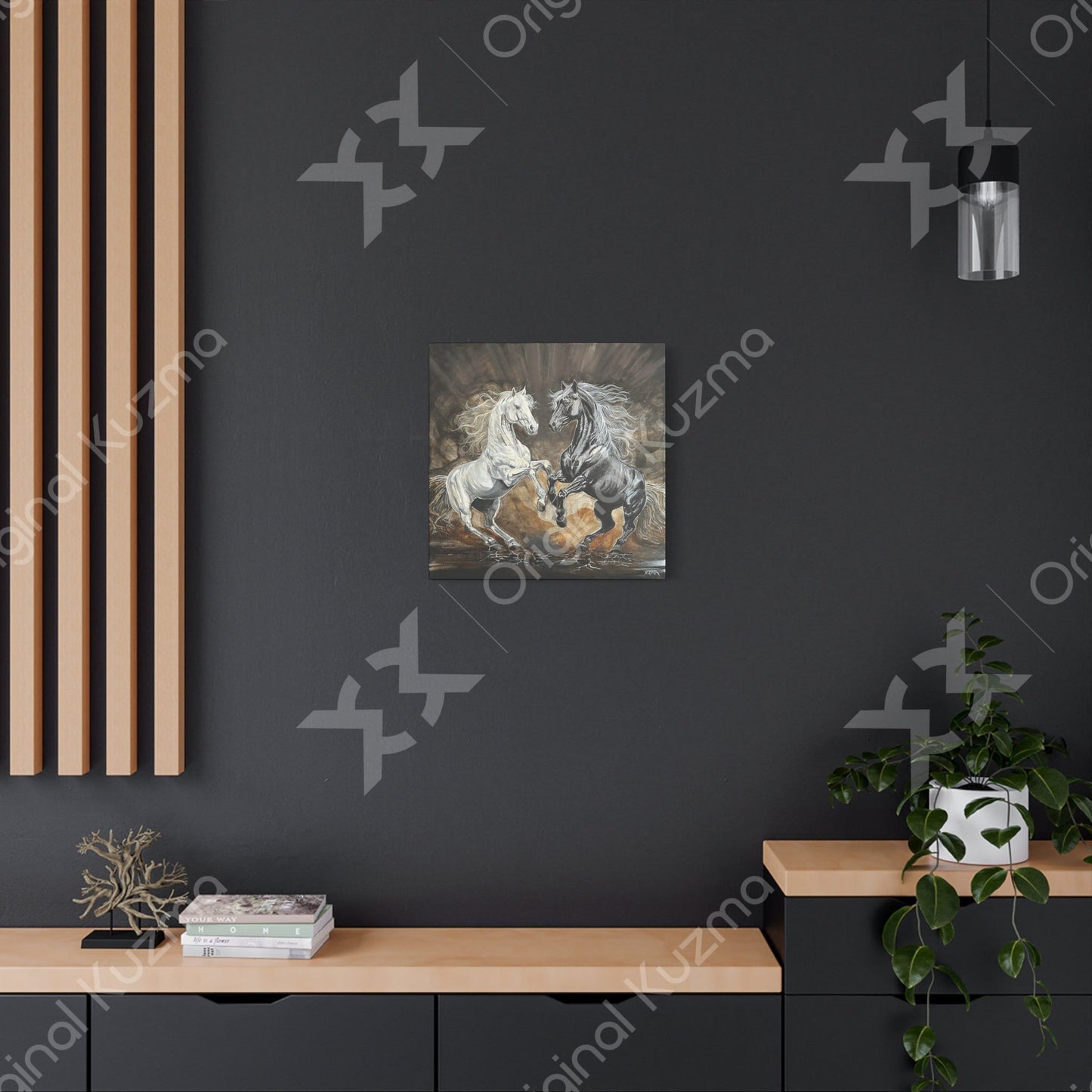 Thunderstorm, Canvas