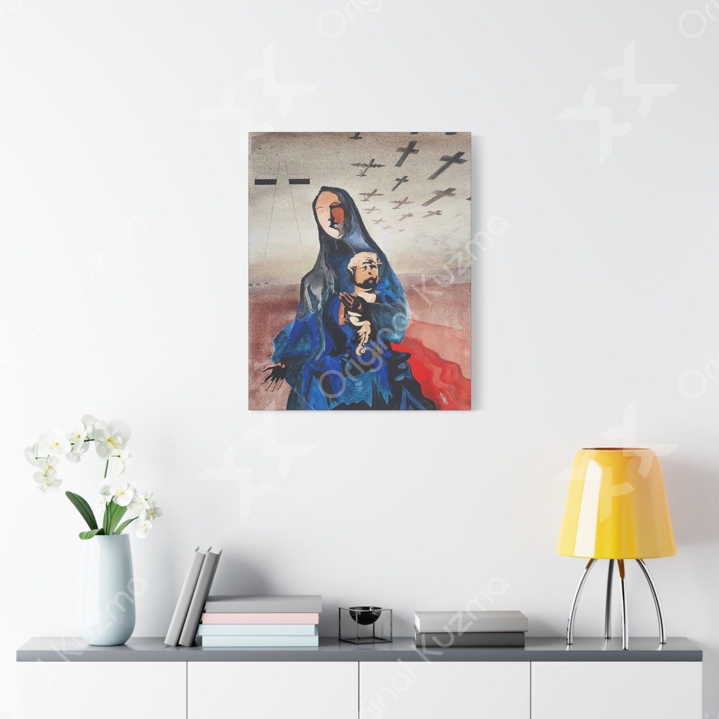 The Coming, Canvas