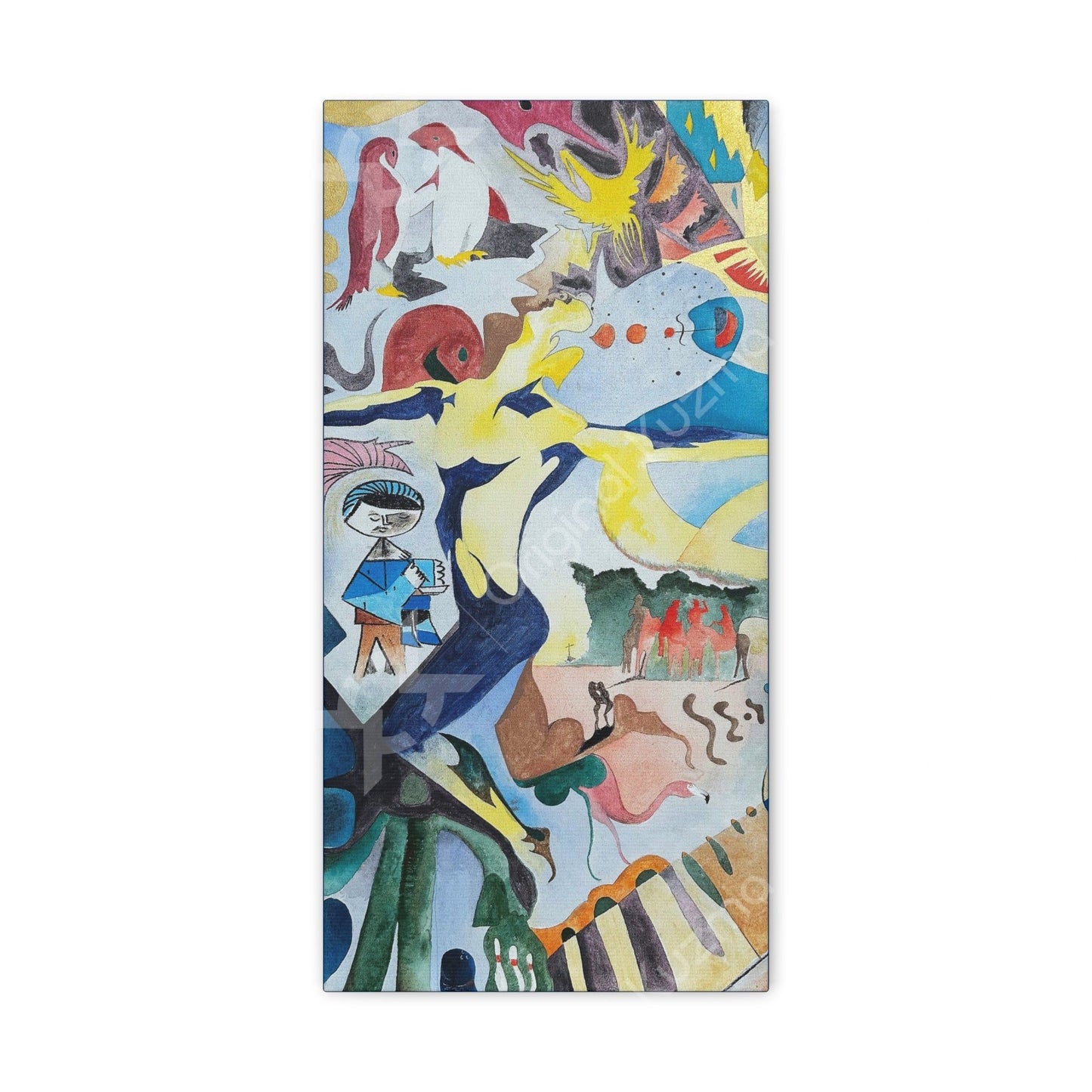 Triptych '96 (Left Panel)