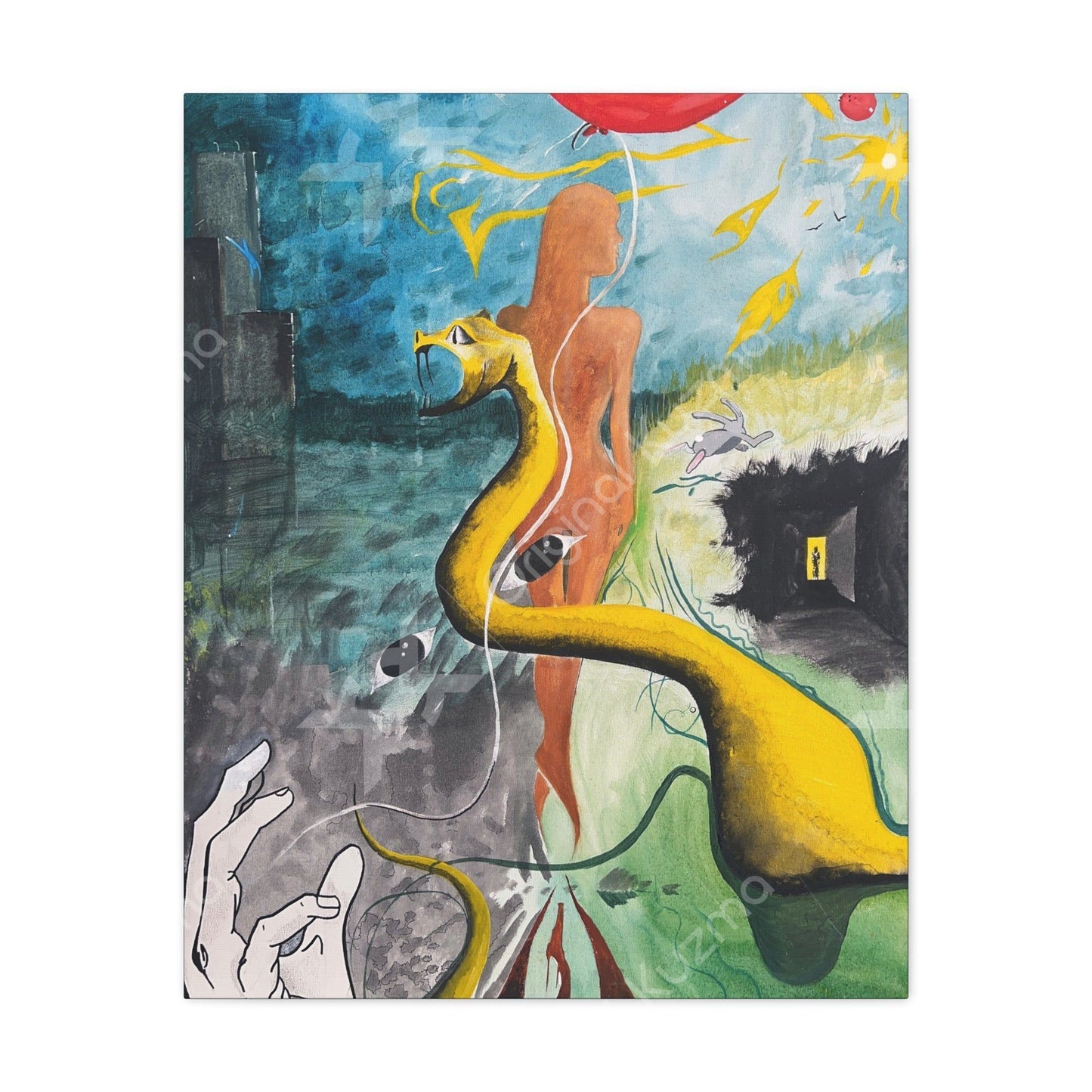 Let Go, Canvas