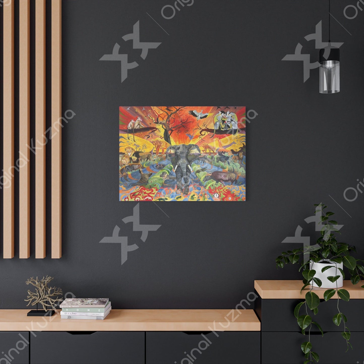 The Seed, Canvas
