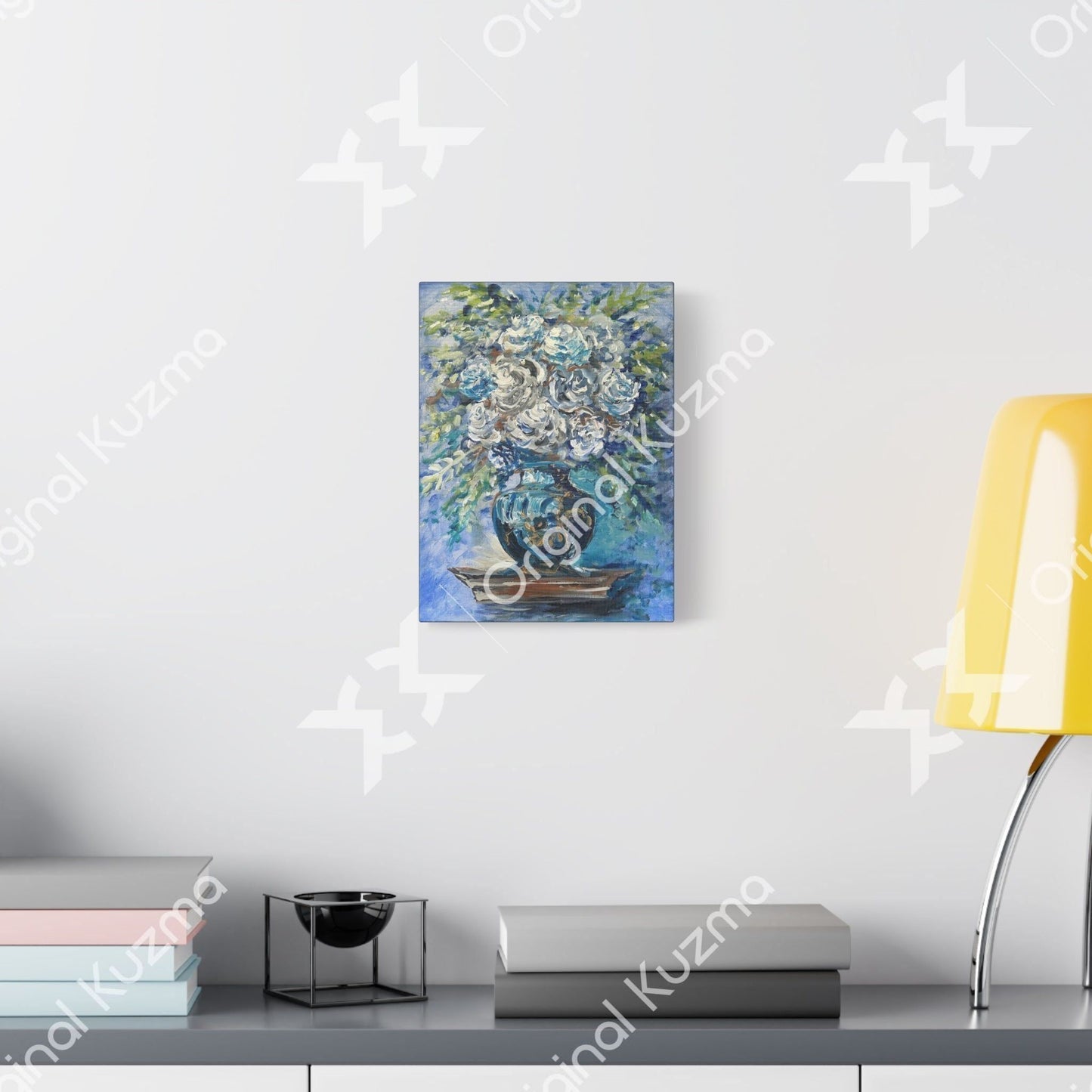 Blue Bouquet, Canvas
